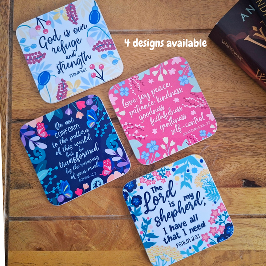 Do not Conform Coaster - Romans 12:2