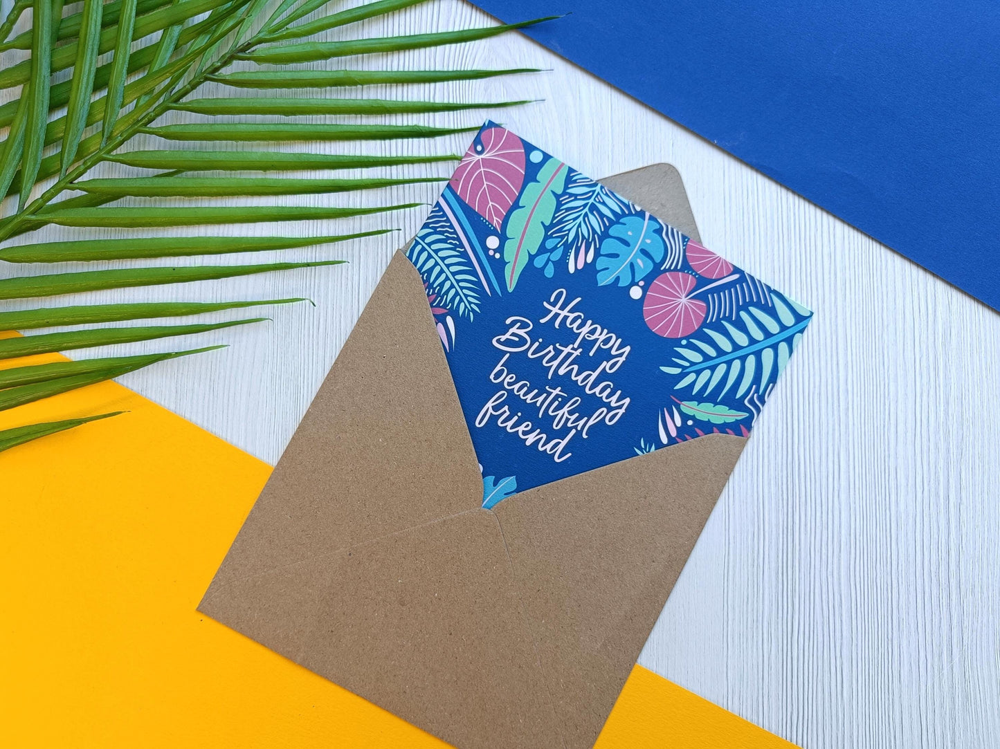 Happy Birthday Beautiful Friend Card