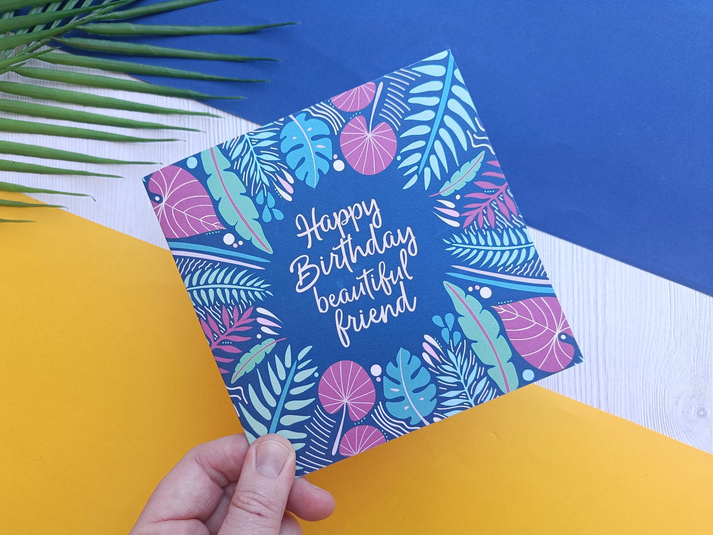 Happy Birthday Beautiful Friend Card