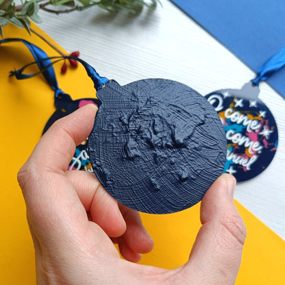 O come Emmanuel Acrylic Scripture Decoration