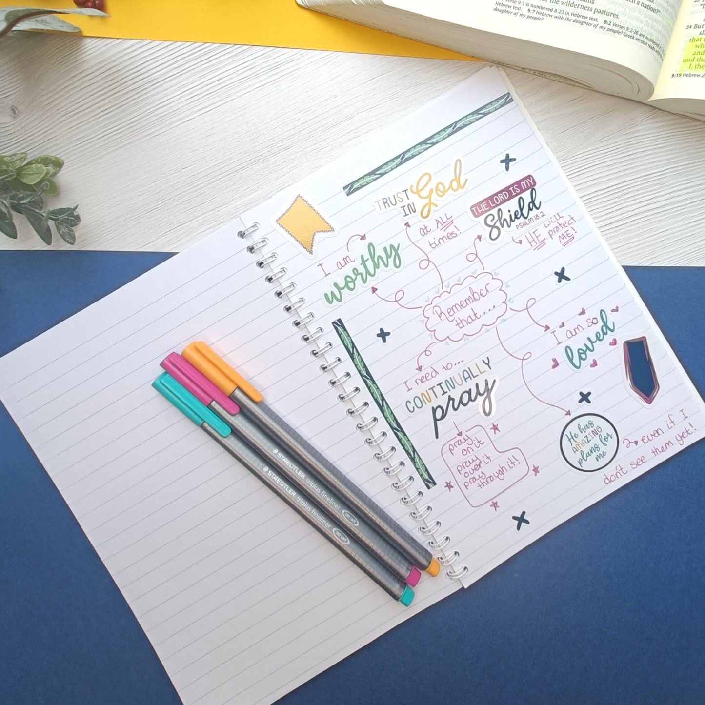 Glory to God A5 Notebook