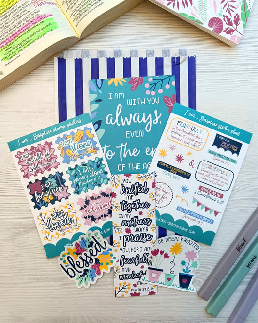 February Scripture Sticker Club