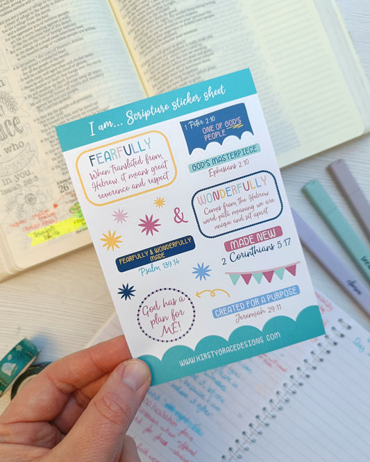 February Scripture Sticker Club