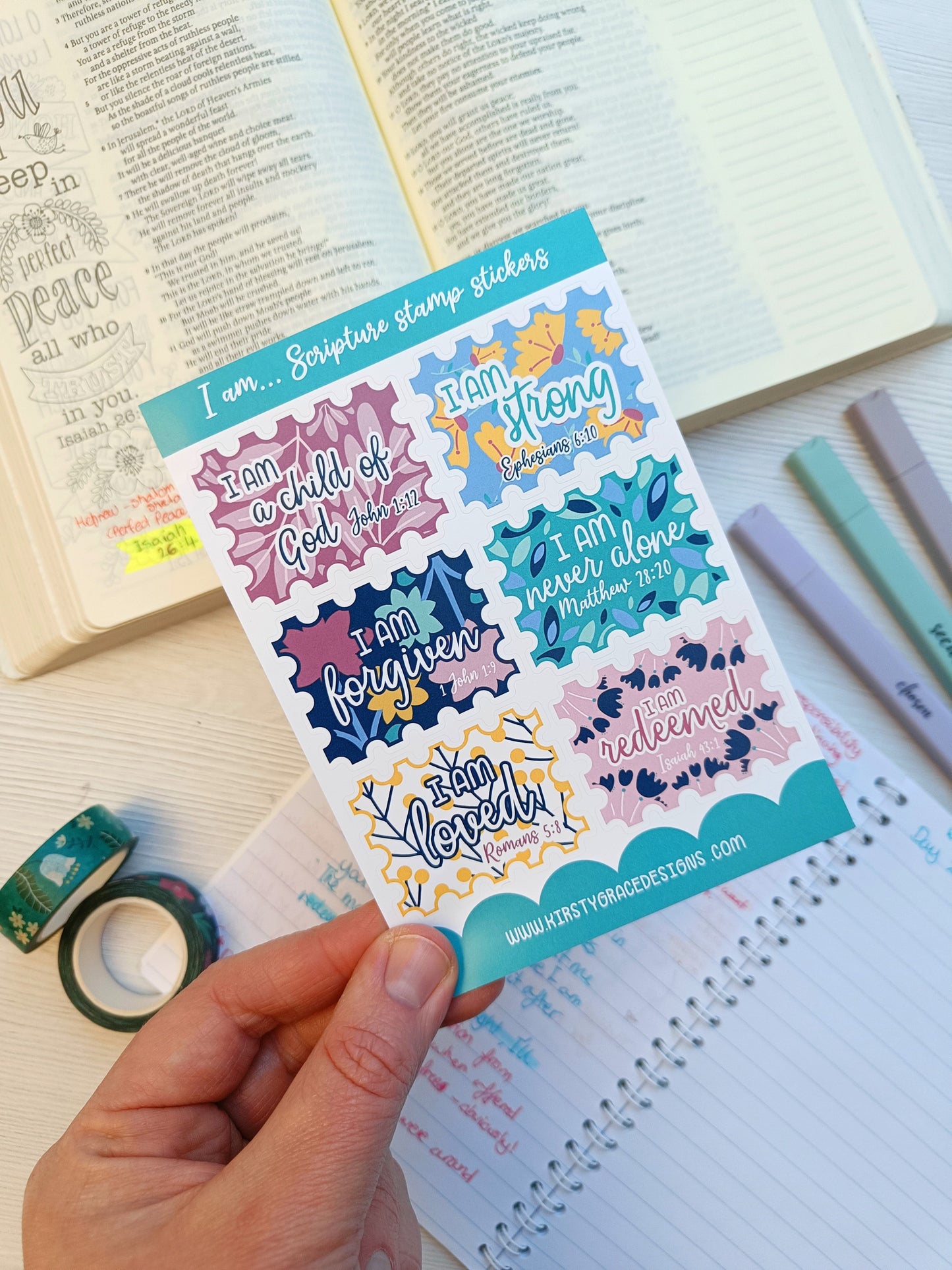 February Scripture Sticker Club