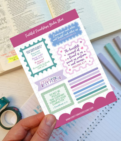 October Scripture Sticker Club