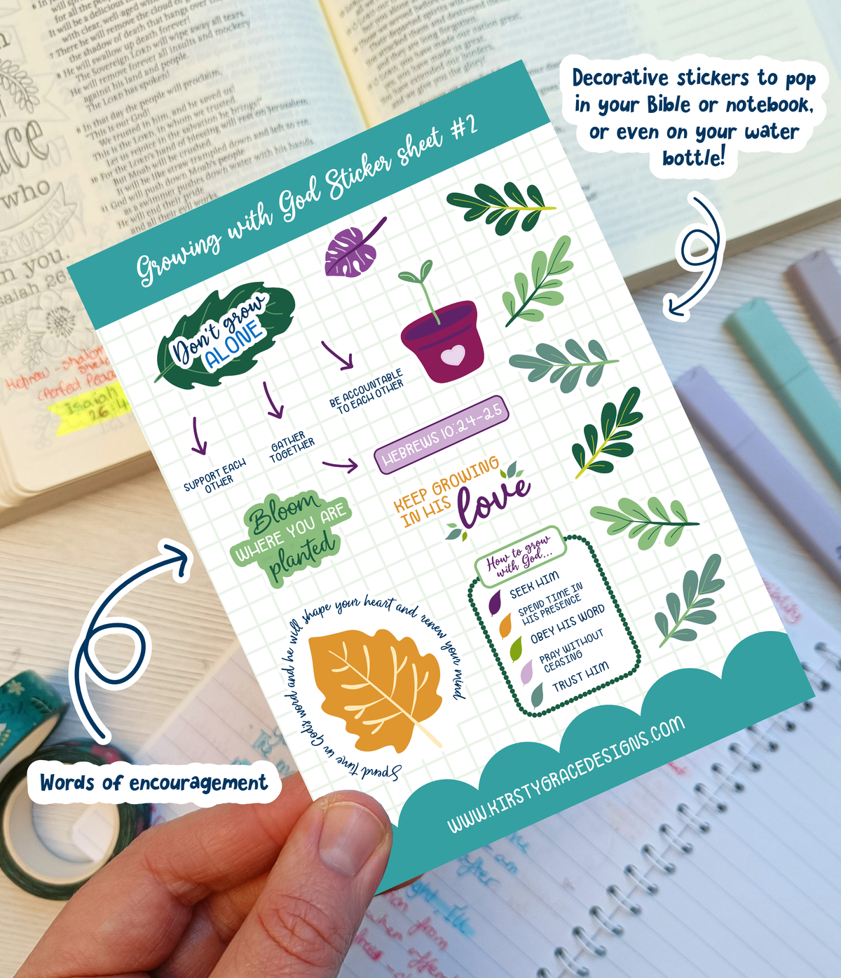 September Scripture Sticker Club
