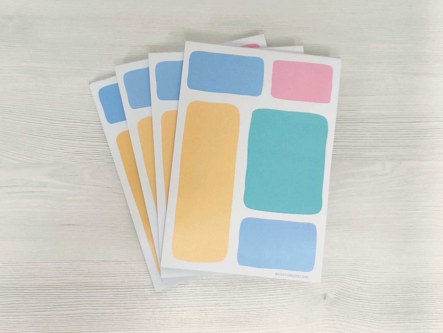 Pastel A5 Notepad