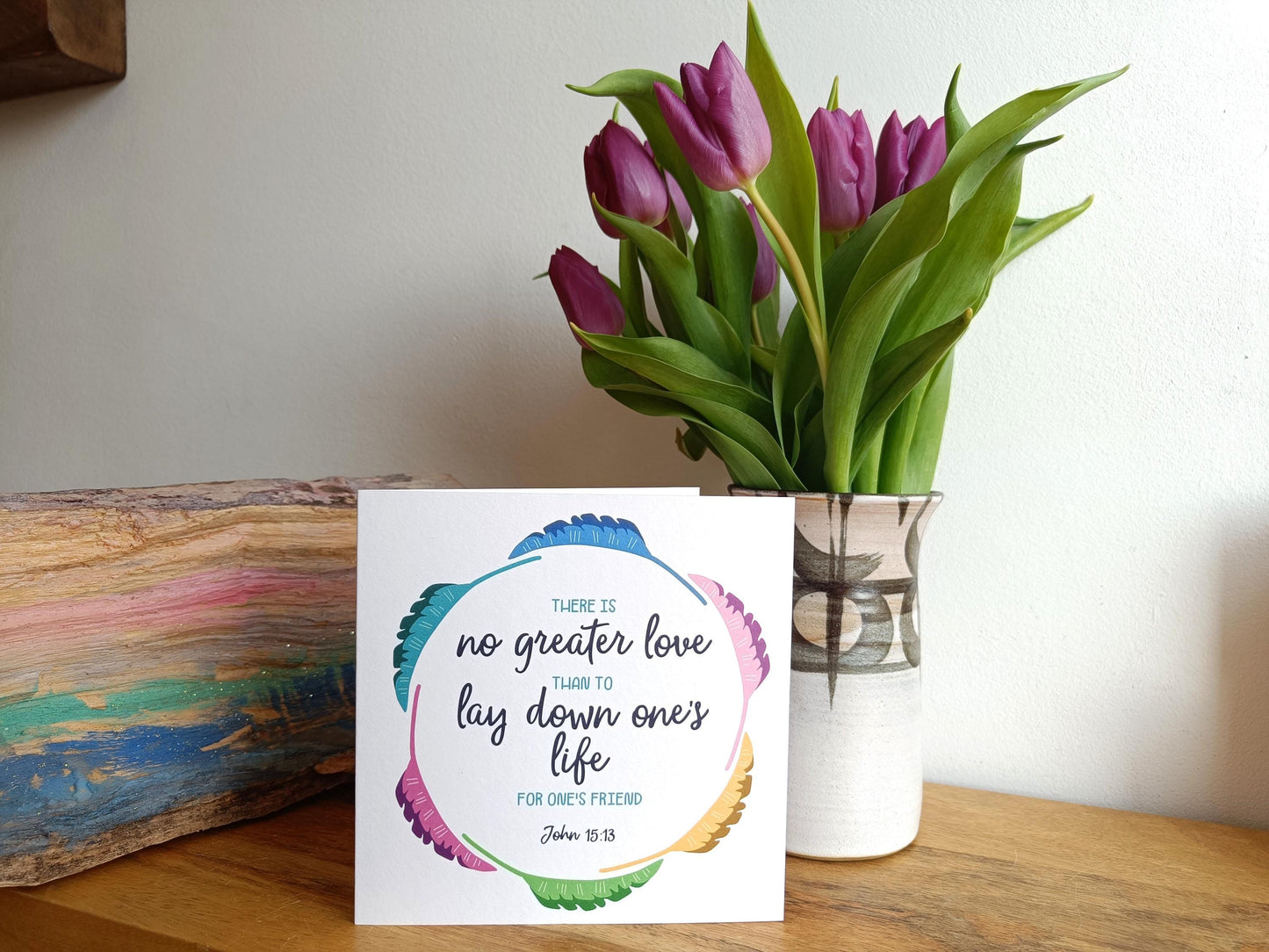 No Greater Love Easter Card