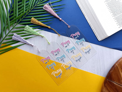 Prayer Acrylic Bookmark