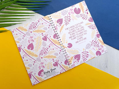 Jeremiah 29:11 A5 Notebook