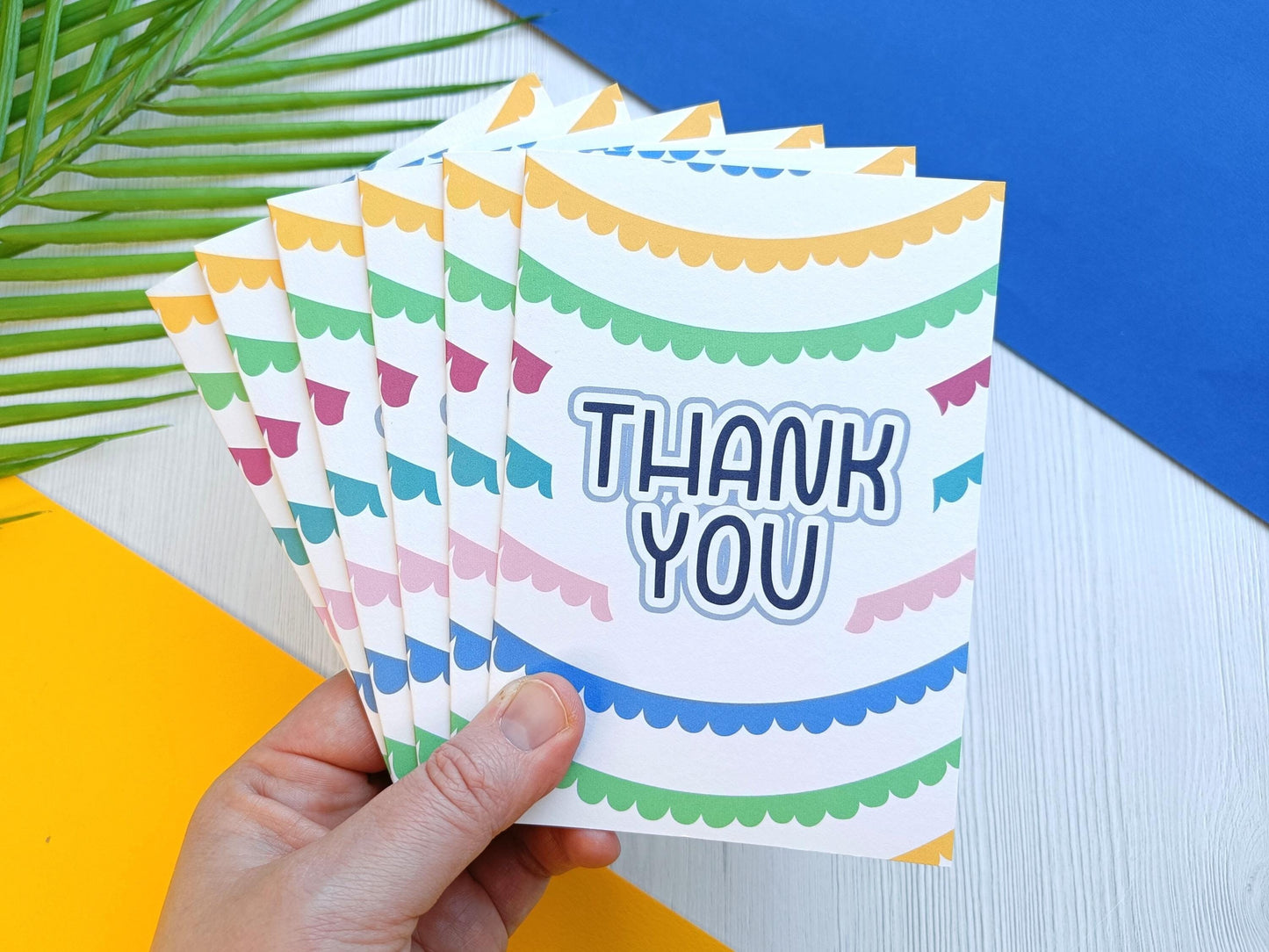 6 Pack of Thank You Cards