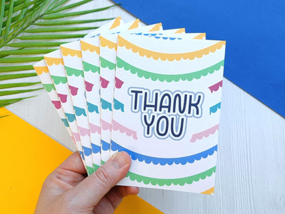 6 Pack of Thank You Cards