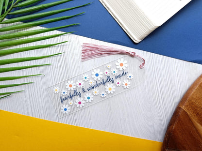 Fearfully & Wonderfully Made Acrylic Bookmark