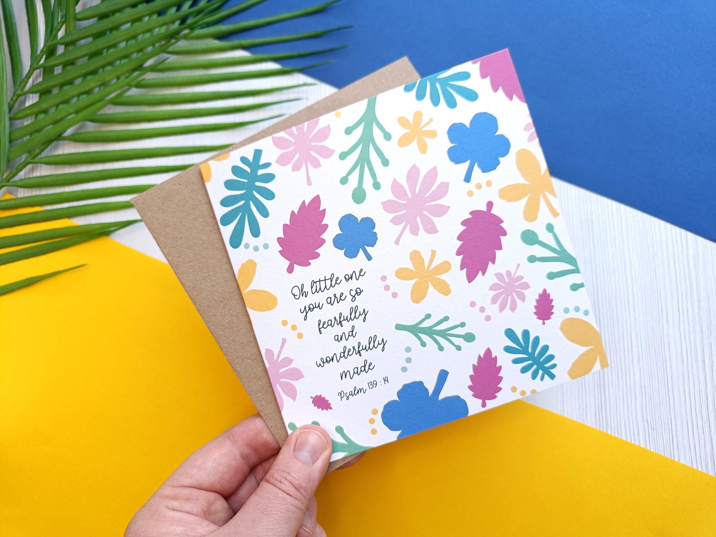 New Baby/Adoption Scripture Card