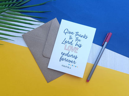 6 Pack of Scripture Verse Cards