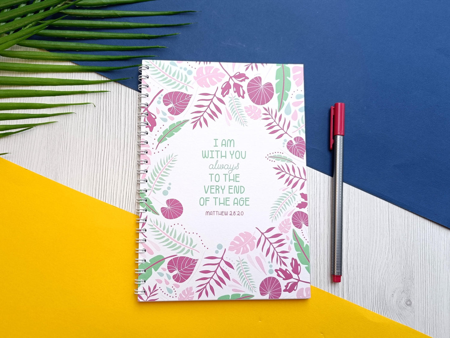 Mathew 28:20 A5 Notebook