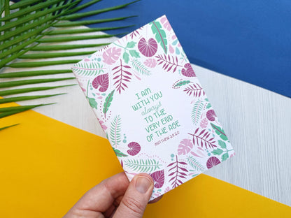 Matthew 28:20 A6 Notebook