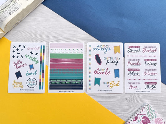 Scripture Journaling Sticker Pack