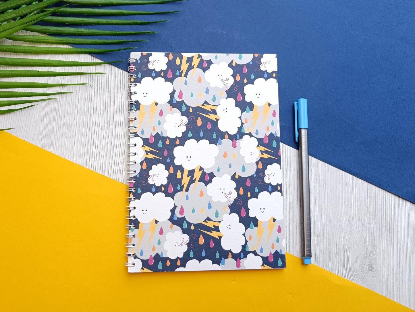 Stormy Days A5 Notebook