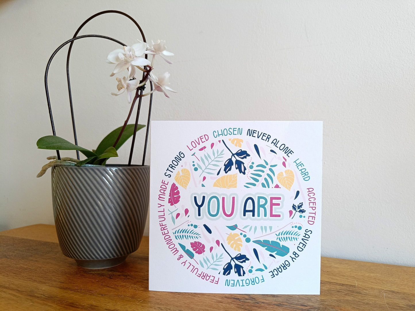 You Are... Card (Blue Version)