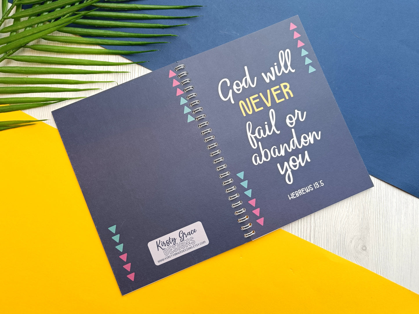 Hebrews 13:5 A5 Notebook