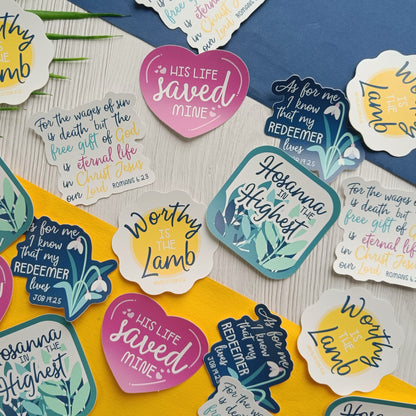 April Scripture Sticker Club