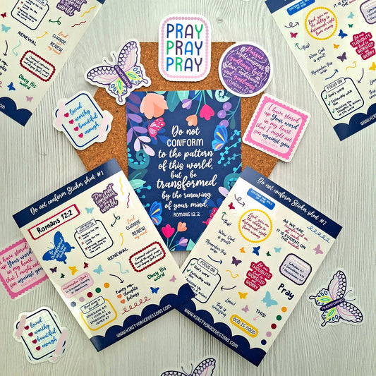 August Scripture Sticker Club