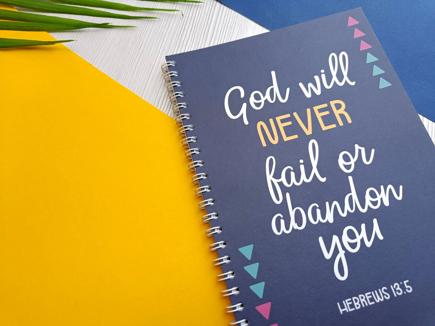 Hebrews 13:5 A5 Notebook