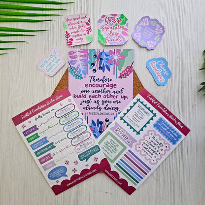 October Scripture Sticker Club