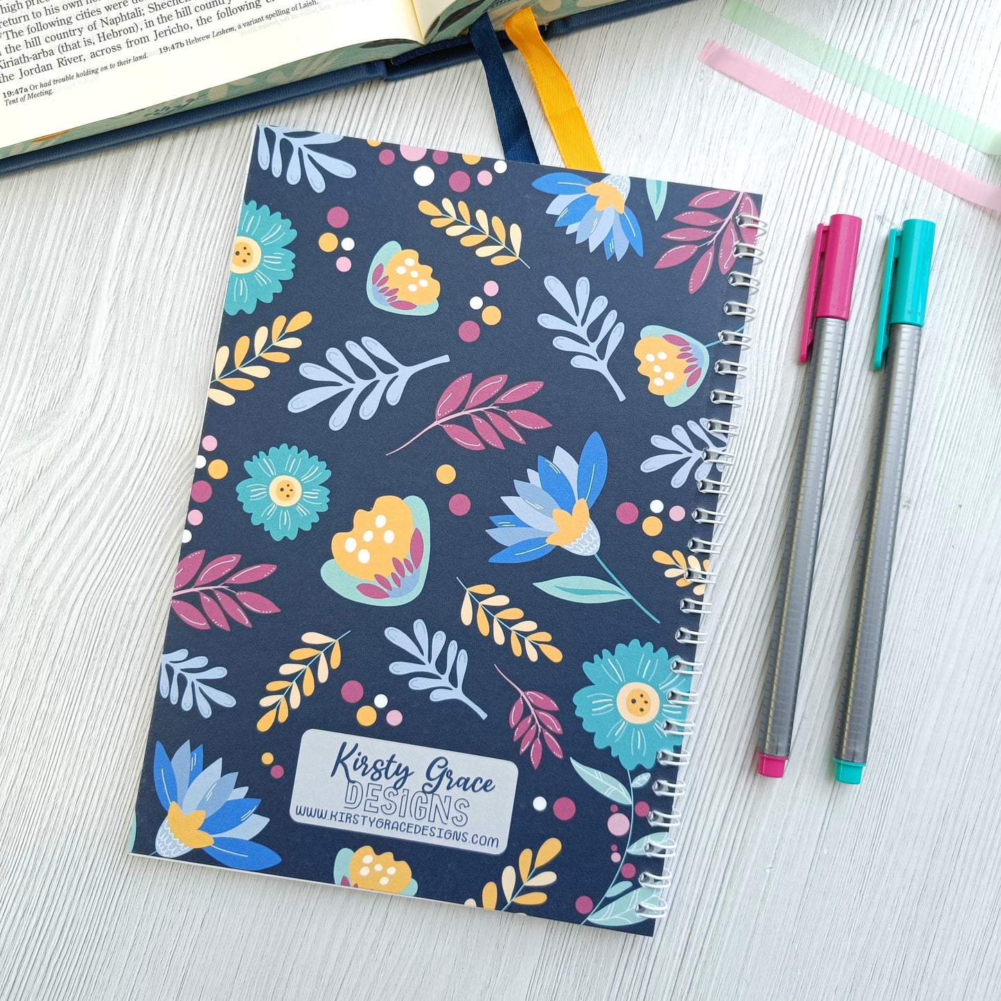 Numbers 6:24-25 The Lord Bless You A5 Notebook
