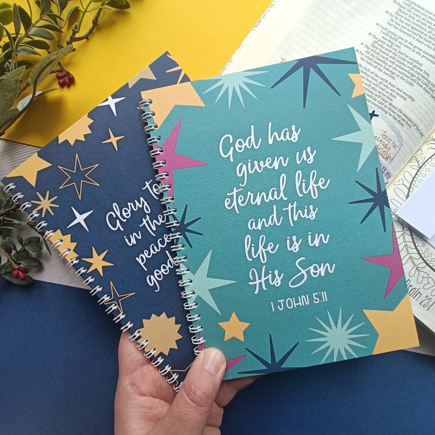 Glory to God A5 Notebook