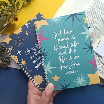 Glory to God A5 Notebook