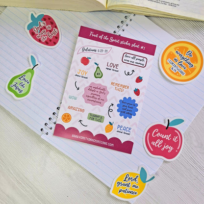 June Scripture Sticker Club
