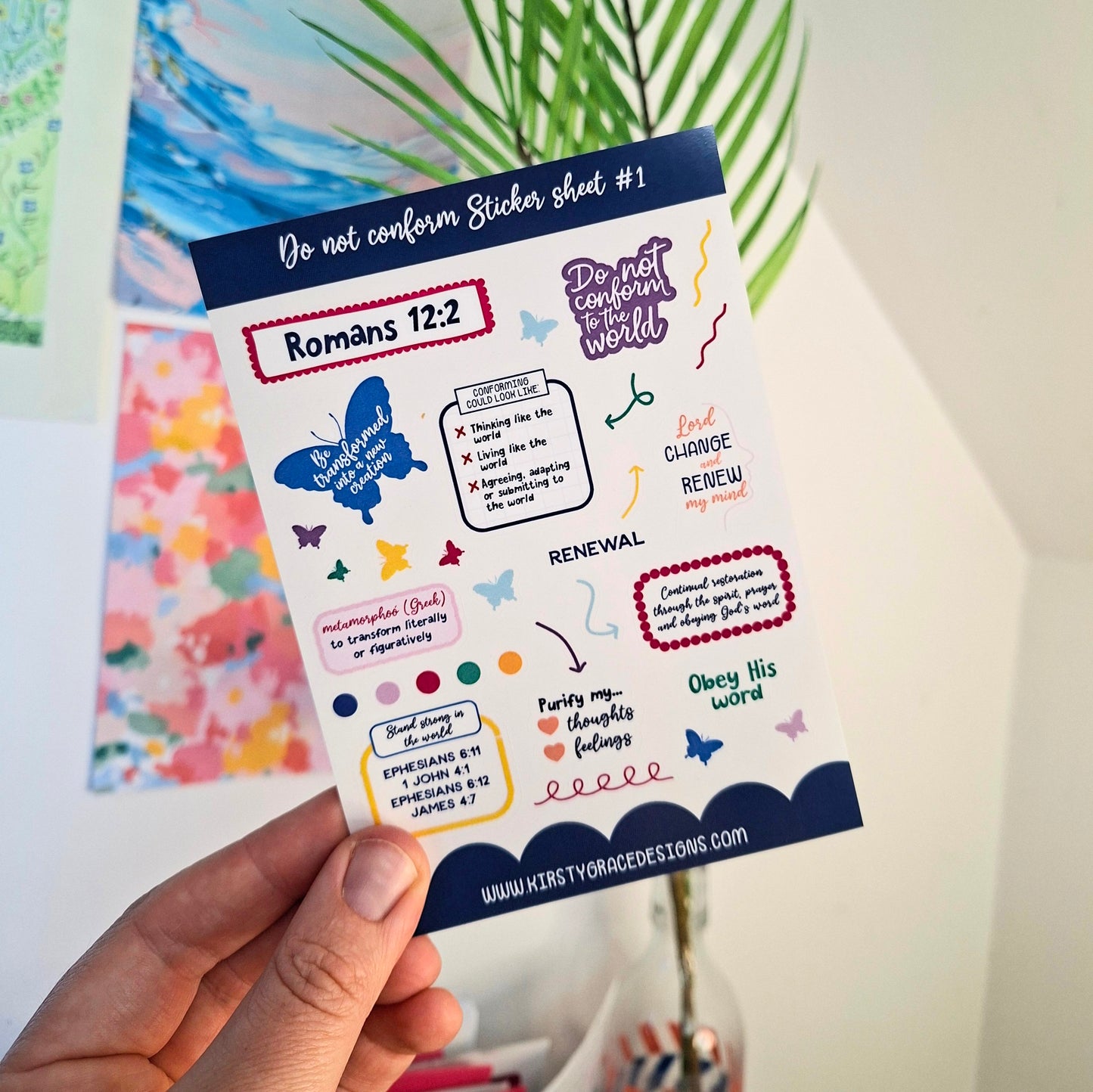 August Scripture Sticker Club