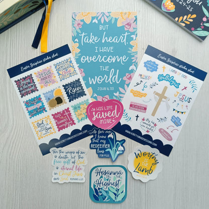 April Scripture Sticker Club