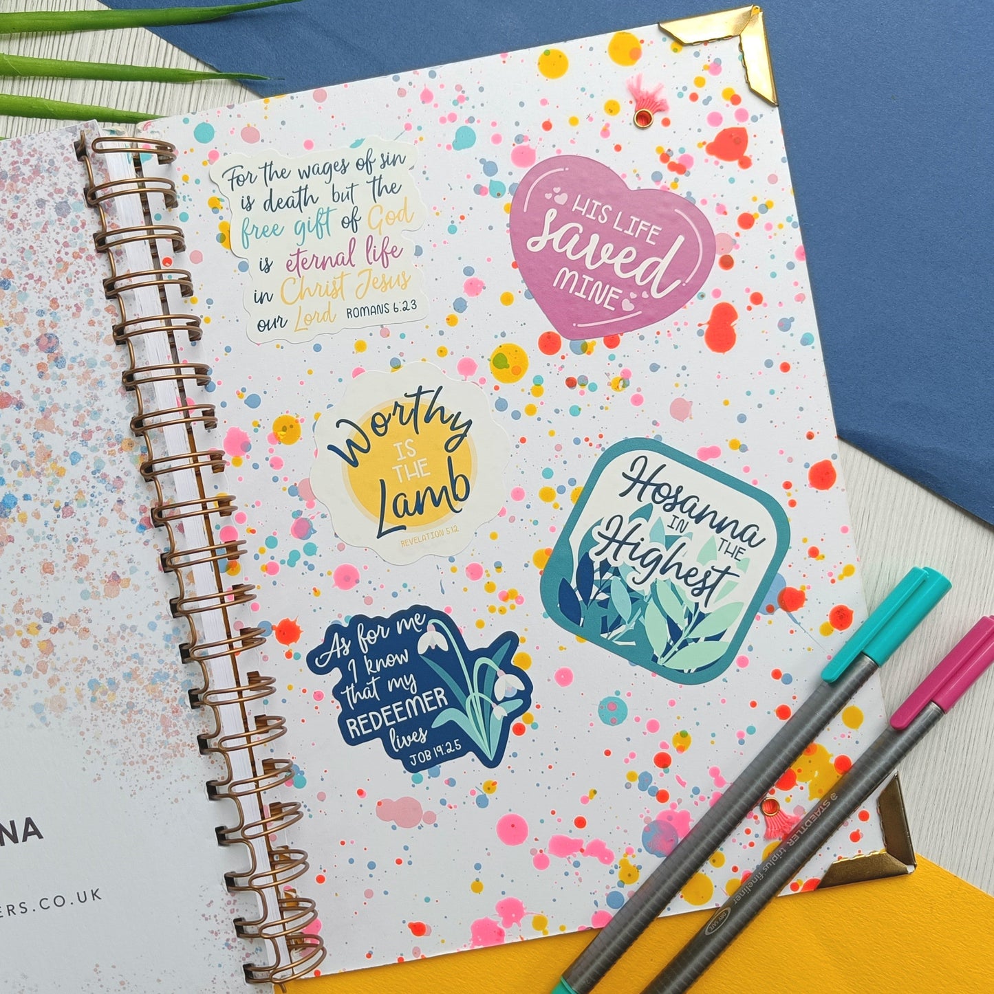 April Scripture Sticker Club