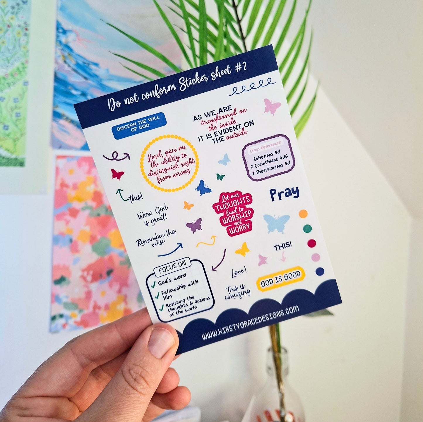 August Scripture Sticker Club