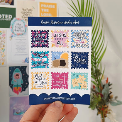 April Scripture Sticker Club