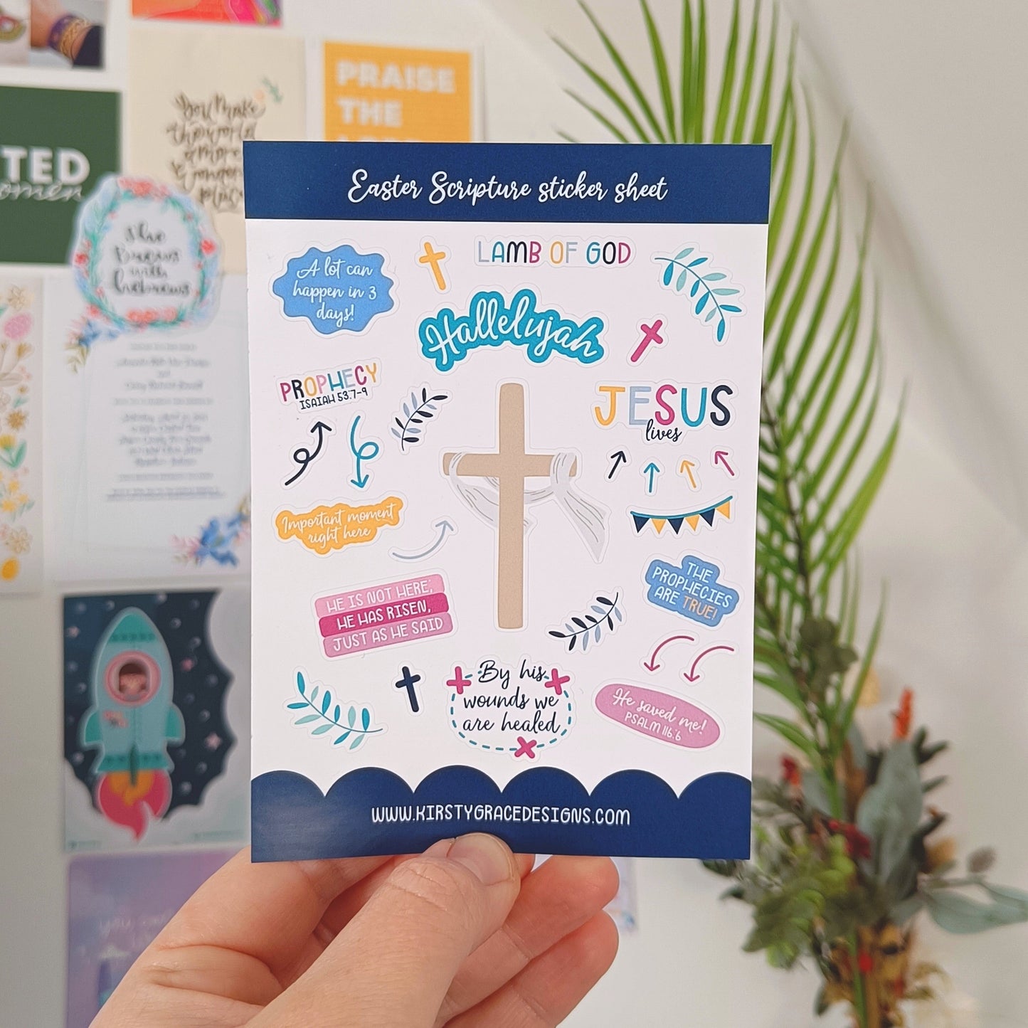 April Scripture Sticker Club