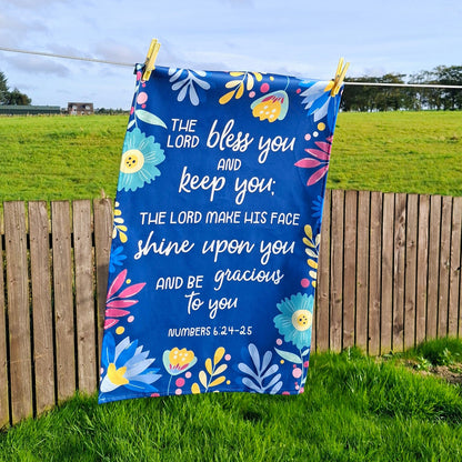 The Lord Bless You Scripture Tea Towel - Numbers 6:24-25