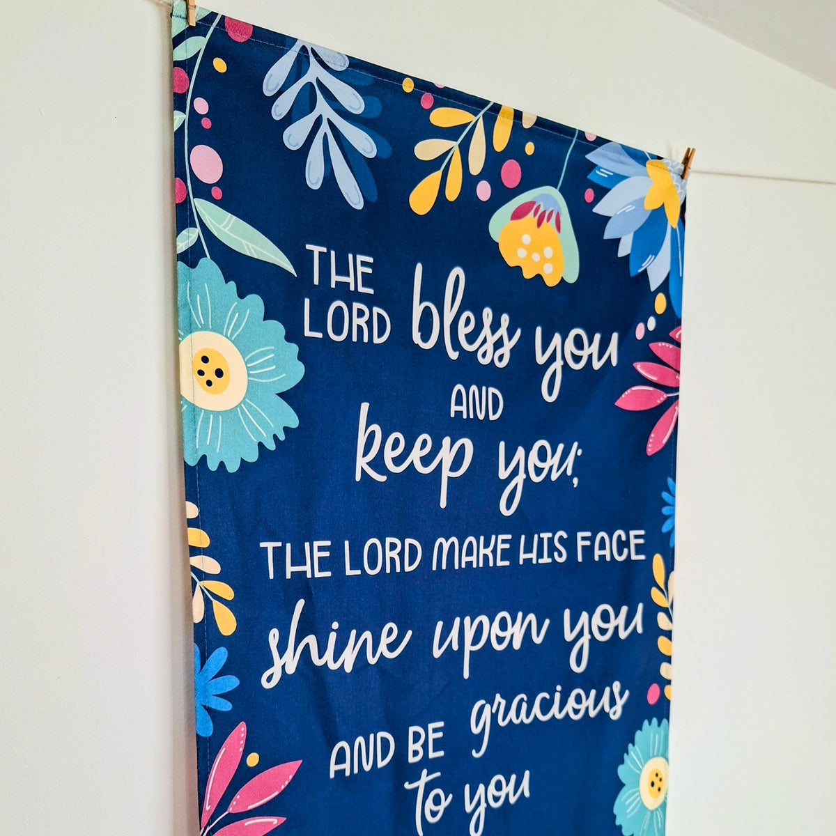 The Lord Bless You Scripture Tea Towel - Numbers 6:24-25