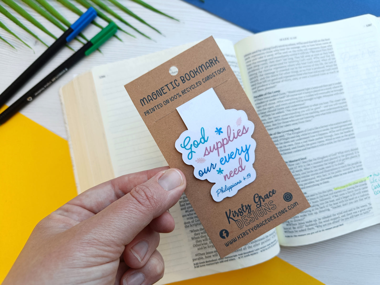 God Supplies - Magnetic Bookmark