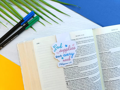 God Supplies - Magnetic Bookmark