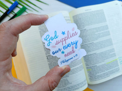 God Supplies - Magnetic Bookmark