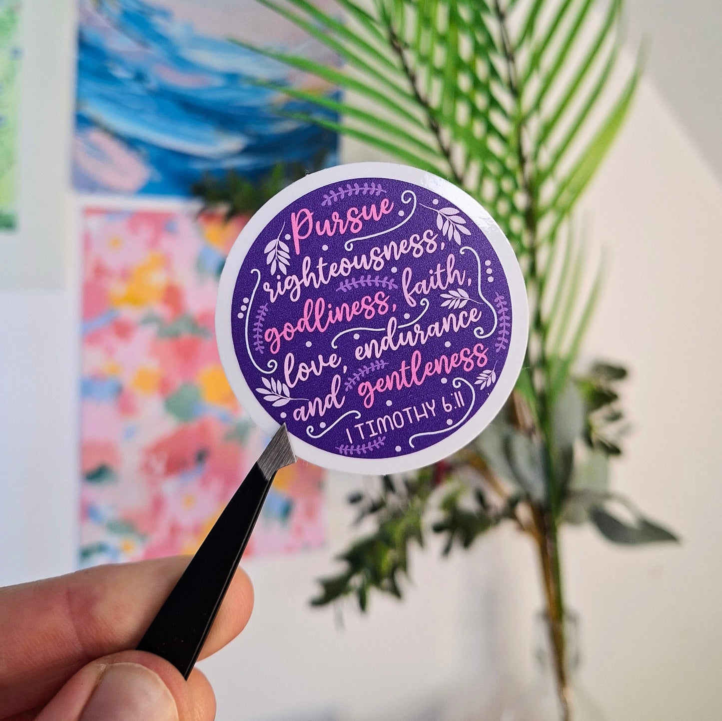 August Scripture Sticker Club