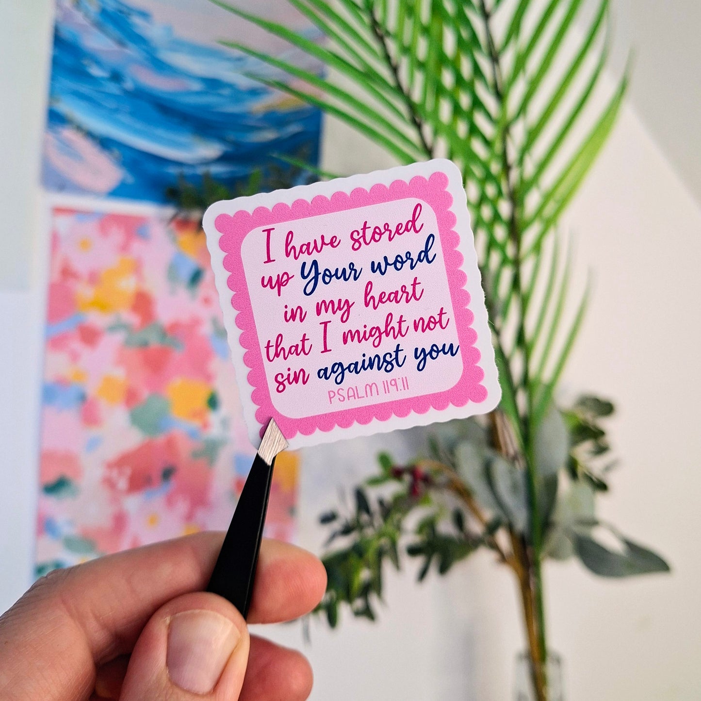 August Scripture Sticker Club