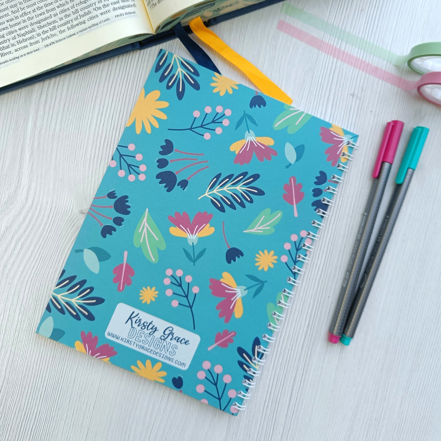 Micah 6:8 Act Justly, Love Mercy, Walk Humbly A5 Notebook