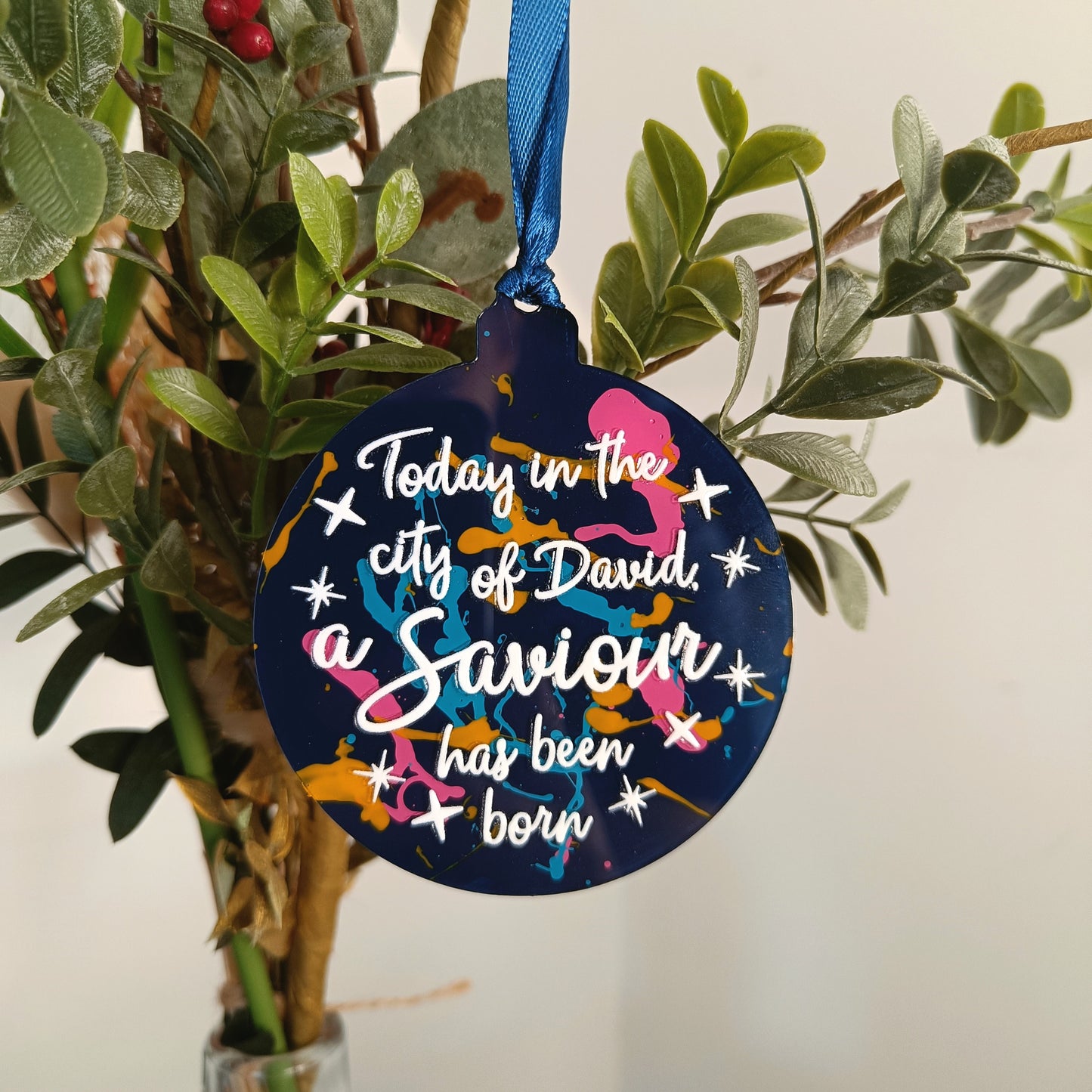 City Of David Acrylic Scripture Decoration
